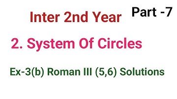 Maths 2(b)//2. System of Circles