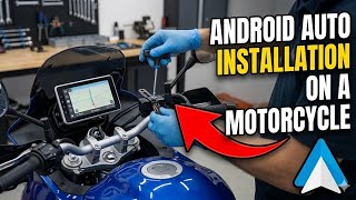 How to install android auto/apple carplay screen on your motorcycle