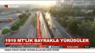 Bugün Tv Bugün Haber Programı 1919 Metrelik Türk Bayraklı Yürüyüş Ve Bengü Konseri Haberi 20 05 2015
