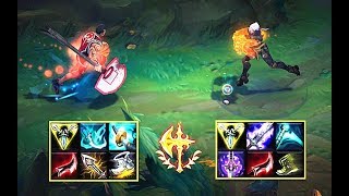 【LOL英雄對決】全输出蔚vs全输出诺克，被忽略的单挑英雄