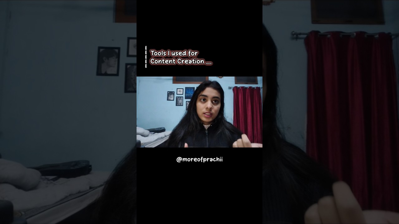 Tools I used for Content Creation| Editing apps 