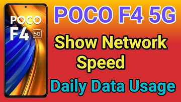POCO F4 5G Show Daily Data Usage kaise kare | How To Show Daily Data Usage Setting In POCO F4 5G