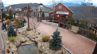 🔴 Recorded live footage from Gatlinburg in Tennessee - SkylineWebcams