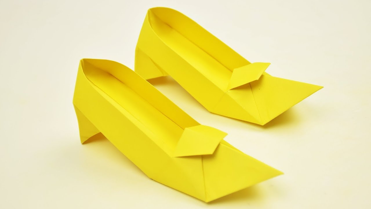 DIY Craft Paper : Frozen Shoes | How to make Frozen Shoes