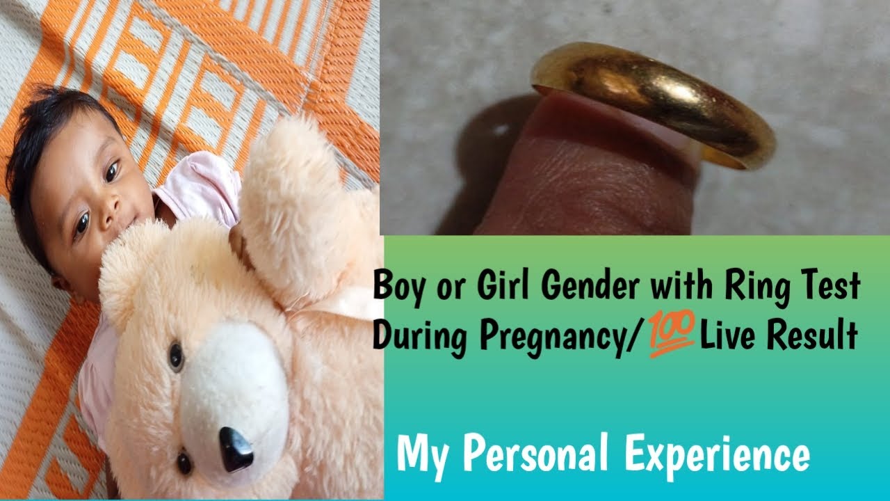Boy or Girl Gender with Ring Test During Pregnancy/💯Live Result/Amma