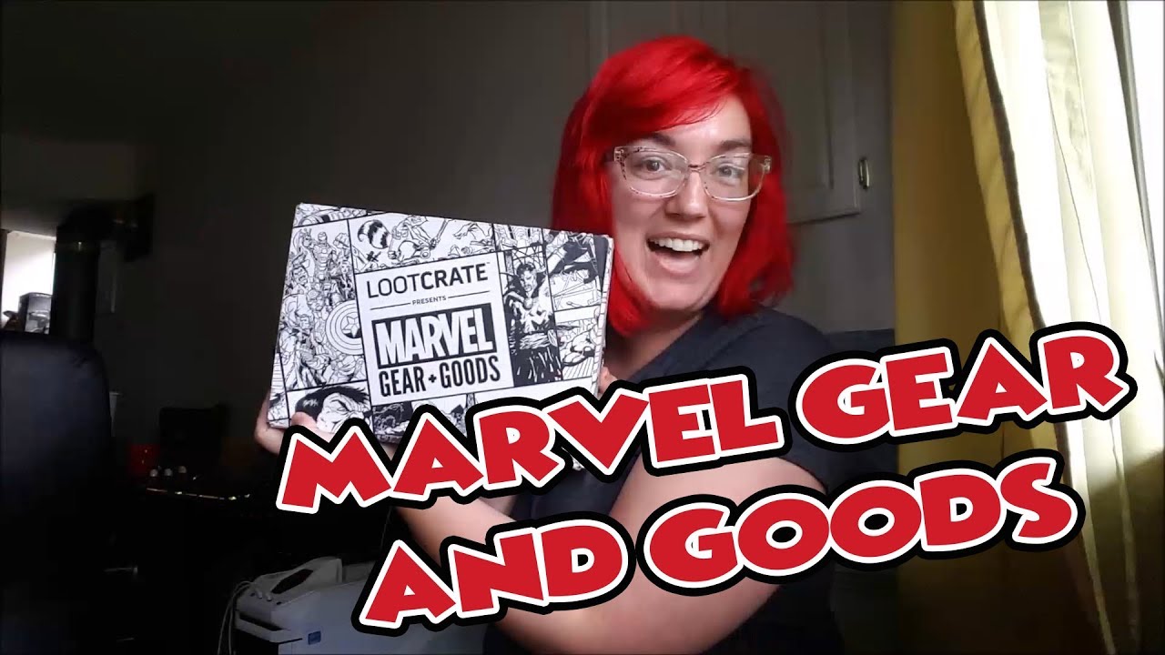 Marvel Gear and Goods; July 2018 Unboxing