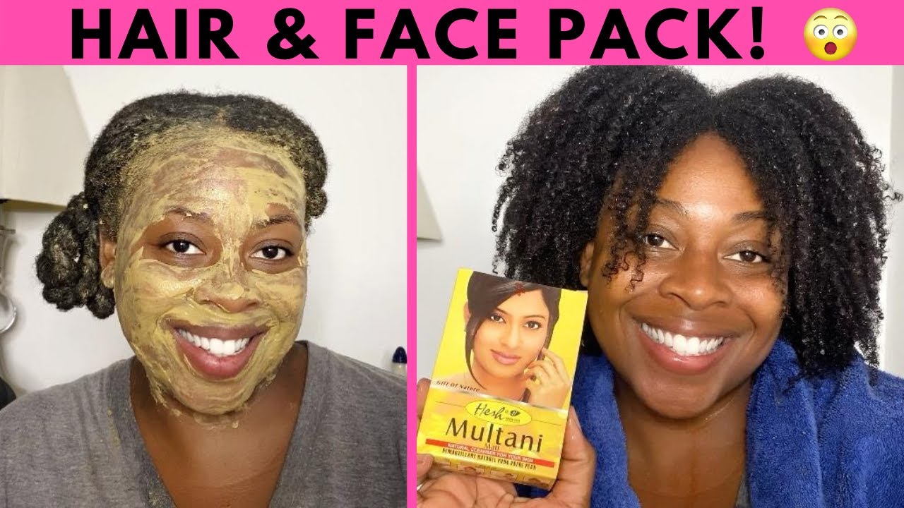 Multani Mitti Hair Pack for Hair Growth Fullers Earth Best DIY