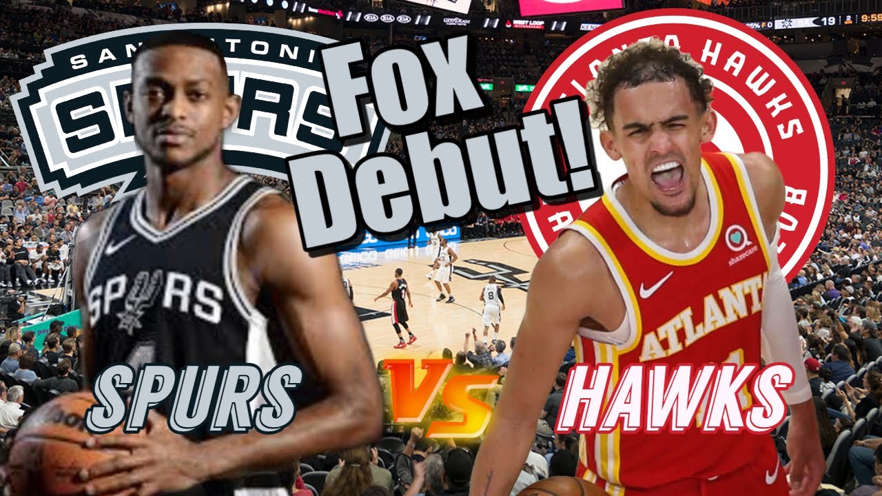San Antonio Spurs vs Atlanta Hawks Live Play by Play & Scoreboard - YouTube
