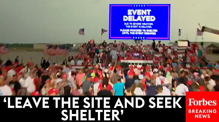 JUST IN: Trump Audio Message Tells NC Rally Attendees That Rally Is Delayed Due To Weather - DayDayNews