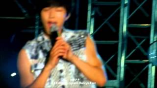 131006 Infinite - In the Summer (L focus) @ Gangnam Hanryu Festival