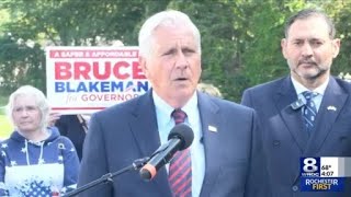 Bruce Blakeman addresses NY affordability crisis in Rochester campaign stop