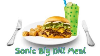 Sonic's Big Dill Meal - Askewed Reviews (Food Review)