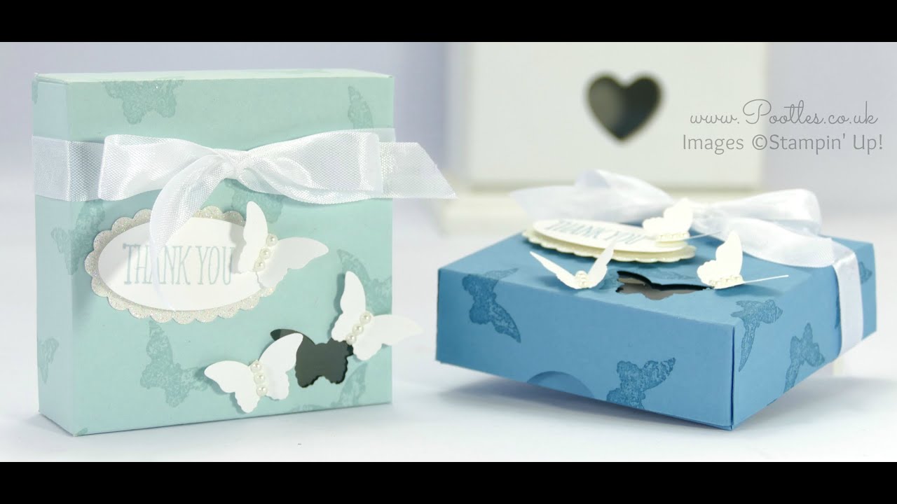 Beautiful Butterfly Window Box Tutorial - YouTube