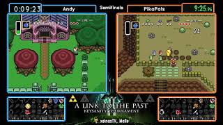 Andy vs Pikapals, Race 2. ALTTPR Keysanity Tournament 2018
