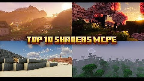 Best mape Shaders 1.21 Render dragon men