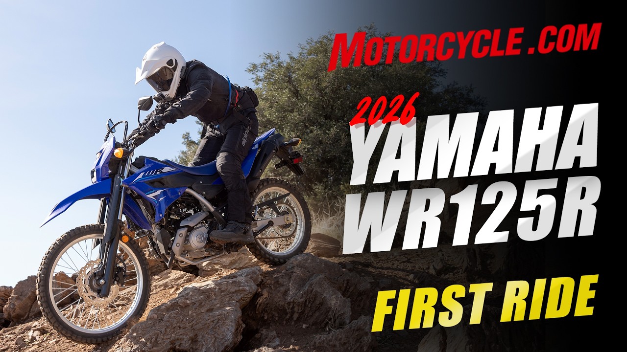 Обзор первого тест-драйва Yamaha WR125R 2026 года — удовольствие от езды по бездорожью для начина...