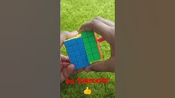 Plus Pattern on a 5*5 Rubik