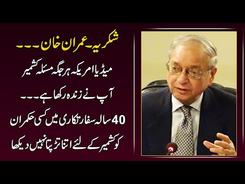 Ø´Ú©Ø±ÛŒÛ Ø¹Ù…Ø±Ø§Ù† Ø®Ø§Ù† Ù…Ø³Ø¦Ù„Û Ú©Ø´Ù…ÛŒØ± Ø¢Ù¾ Ù†Û’ ÛØ± Ø¬Ú¯Û Ø²Ù†Ø¯Û Ø±Ú©Ú¾Ø§ Û”Û”Ø¹Ù„ÛŒ Ø³Ø±ÙˆØ± Ù†Ù‚ÙˆÛŒ Ø³Ø§Ø¨Ù‚ Ø³ÙÛŒØ± Ú©Ø§ Ø®ØµÙˆØµÛŒ Ø§Ù†Ù¹Ø±ÙˆÛŒÙˆ