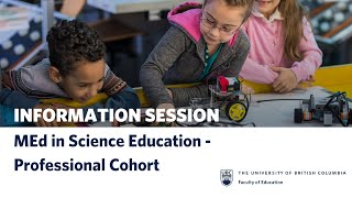 MEd in Science Education 2024 Cohort – Program Overview