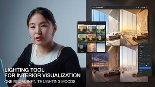 Lighting Tool for Interior Visualization — One Room. Infinite Lighting Moods