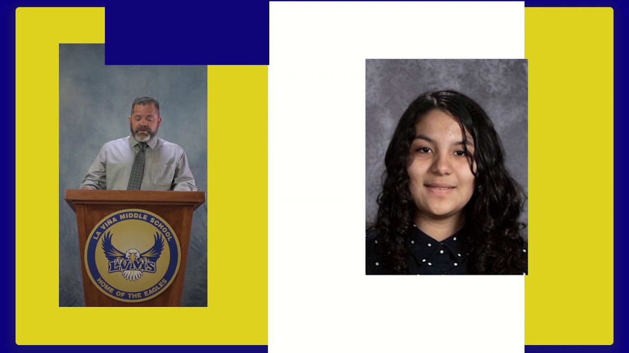 La Vina Middle School Graduation 2020 YouTube