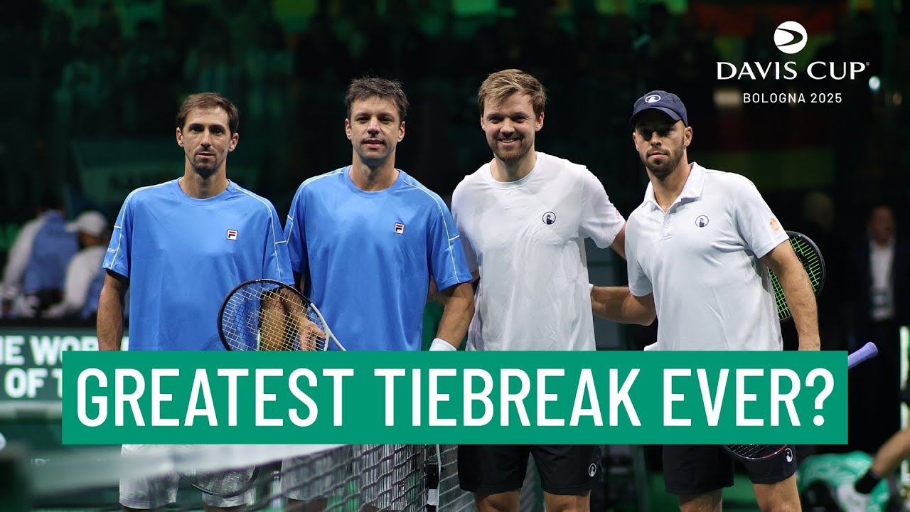 ВЕЛИЧАЙШИЙ тай-брейк в истории? 🤯 | Аргентина – Германия | Финал Кубка Дэвиса 2025, 8