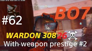 Call of Duty BO7¤ WARDON 308 gameplay on SCAR (No Commentary)