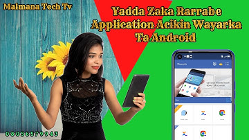 Yadda zaka Rarrabe Application Acikin Wayarka Ta Android || Facebook || Whatsapp || Dadei Sauransu