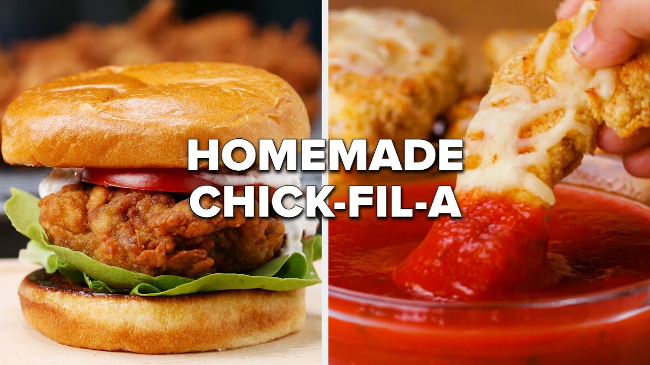 Homemade ChickFilA Recipes • Tasty Recipes YouTube