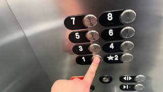Another Otis Gen2 MRL Traction Elevator at Hotel Viata Parking Garage in Austin, TX