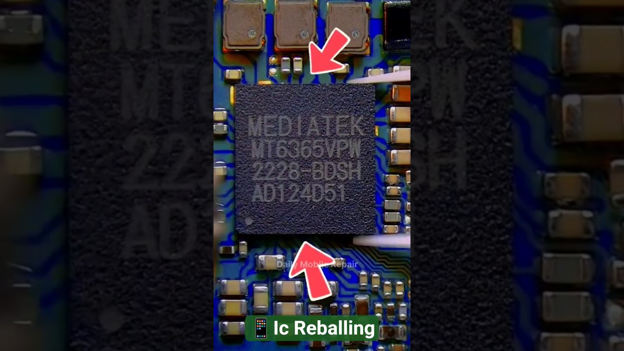 Ic Reballing Step By Step Shown in a short video. 