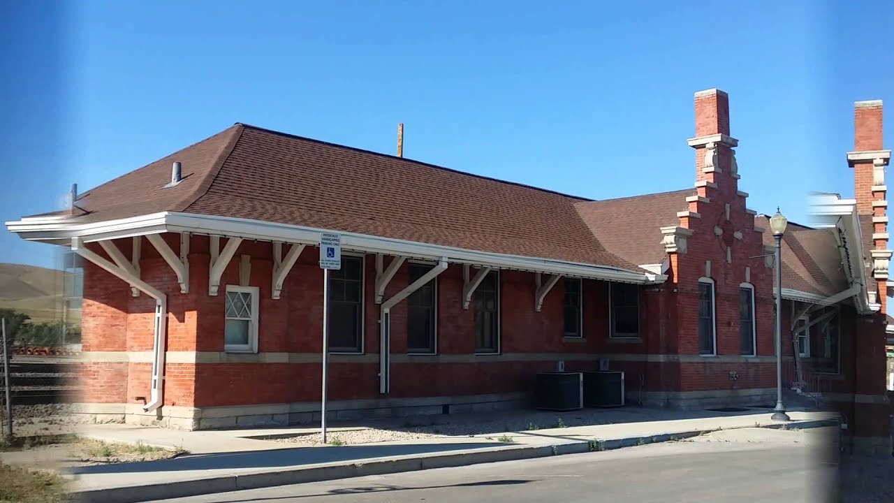 Old Union Pacific Rail Depot Rawlins, Wyoming YouTube