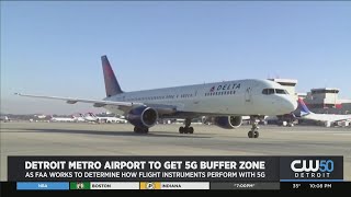 FAA Says Detroit Metro Airport, 49 Other Airlines Getting Buffer Zones To Block 5G Signals