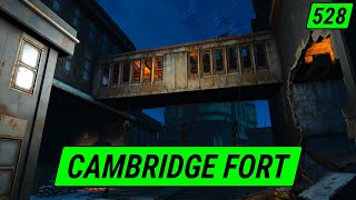 Massive Cambridge Fort | Fallout 4 Unmarked | Ep. 528 screenshot 2