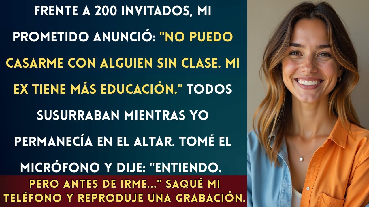Mi Prometido Me Dejó en el Altar Porque Su Ex 