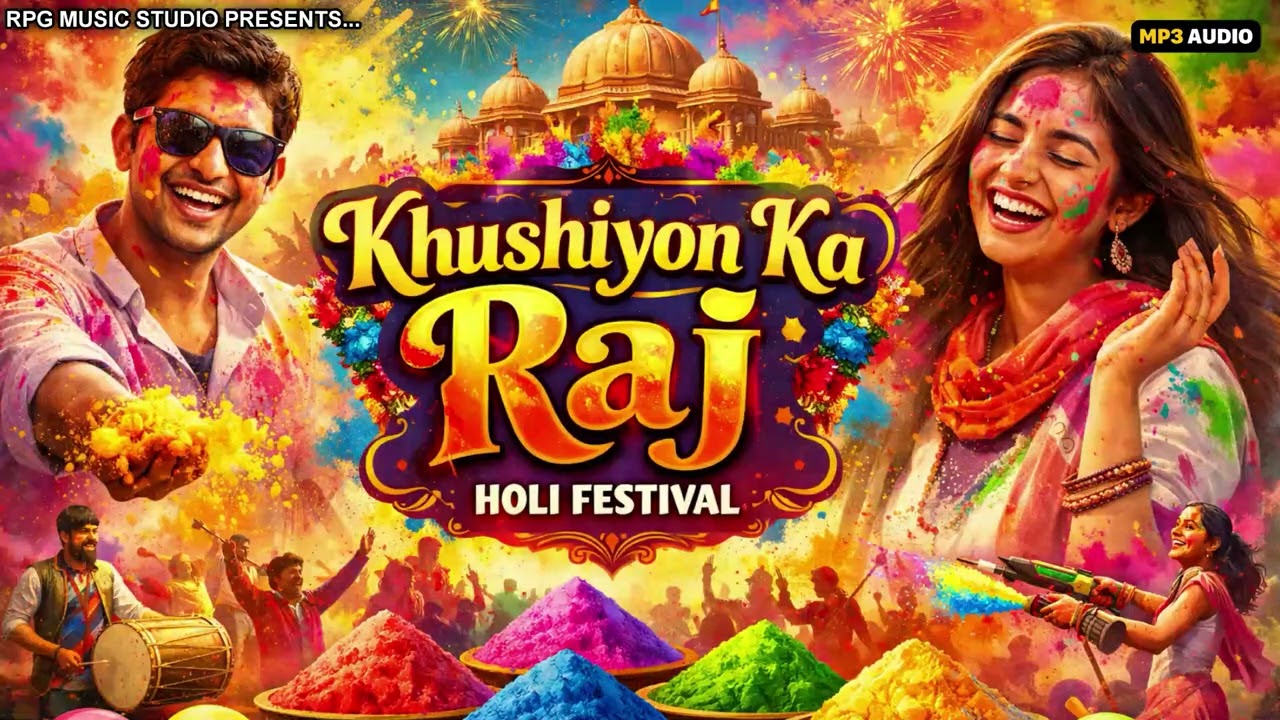 Holi Special Song     खुशियों का राज    Khushiyon Ka Raaj #holi2026
