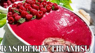Raspberry Tiramisu