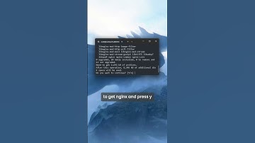host your own website with nginx!  #cybersecurity #linux #informationtechnology #cyber #hacker #tech