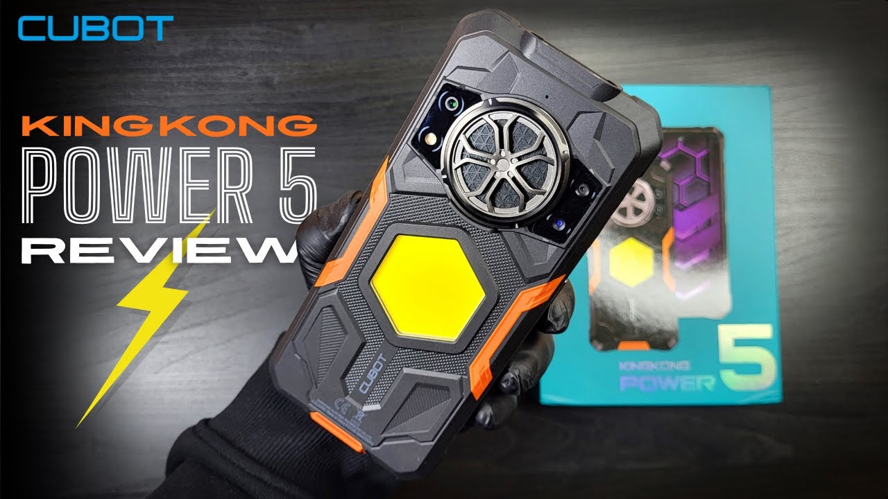 CUBOT Kingkong Power 5 Outdoor Smartphone – Android 15, 15300 MAh, IP68, 6,88 Zoll, 16+128 GB