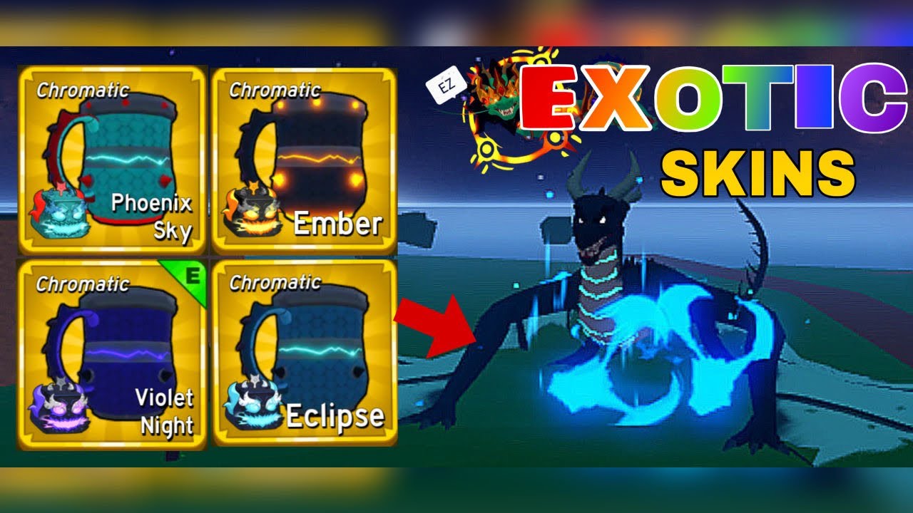 SHOWCASING EVERY DRAGON FRUIT SKIN in Blox Fruits! 🐉🔥 (Exotic + Unreleased)