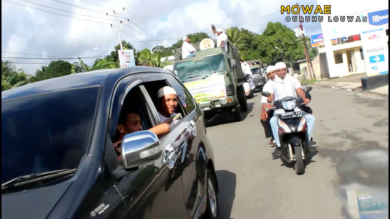 Penjemputan Kubah & Tiang Alif Masjid An'Nimah Negeri Tengah-Tengah