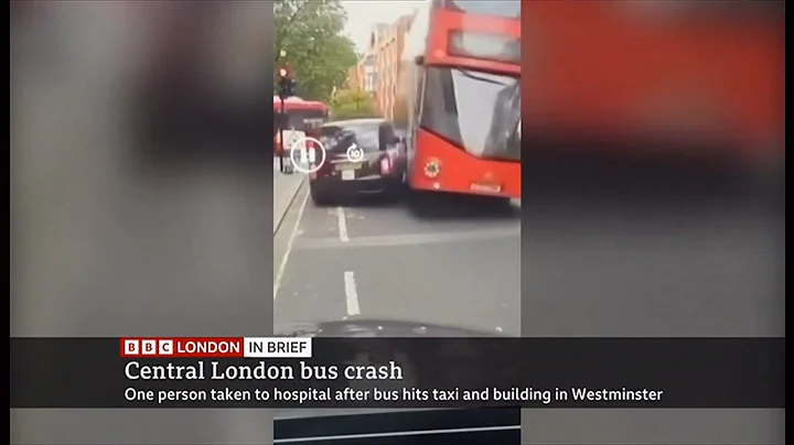 Another bus crash in London - hitting a taxi & dental clinic (UK) 8/Oct/2025