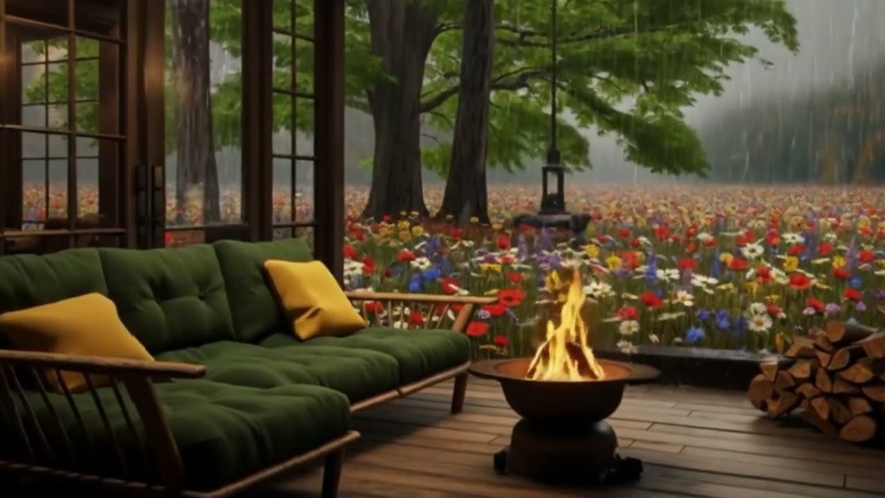 Ven a Dormir con el relajante sonido de lluvia 