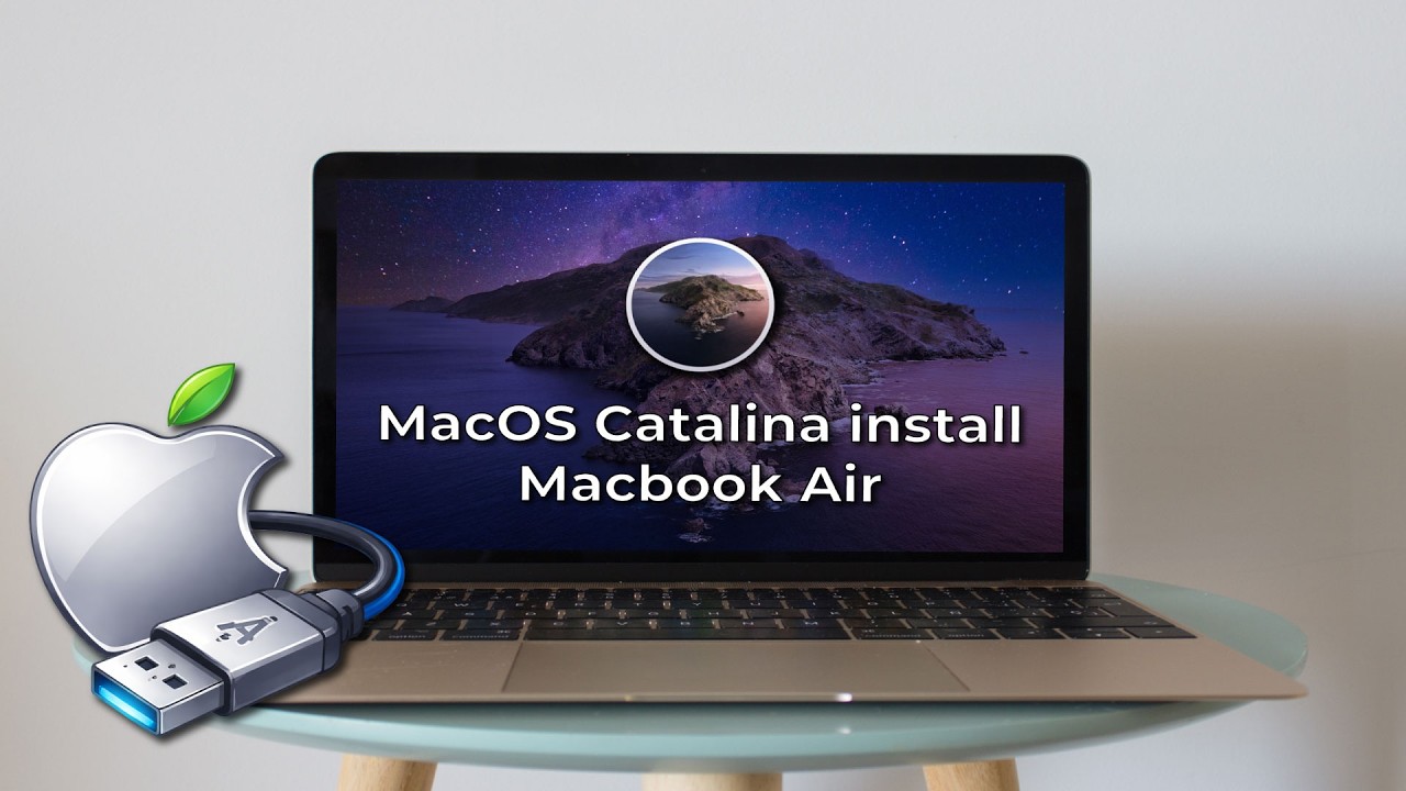 How to Install macOS Catalina on a MacBook Air from a Bootable USB