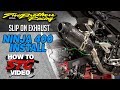 Two Brothers 2018 Kawasaki Ninja 400 Slip On Exhaust Install | Sportbiketrackgear.com