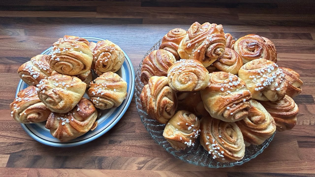 Kylmäkohotetut Korvapuustit 😋 Päivä vain ja hetki kerrallansa 🙂💚