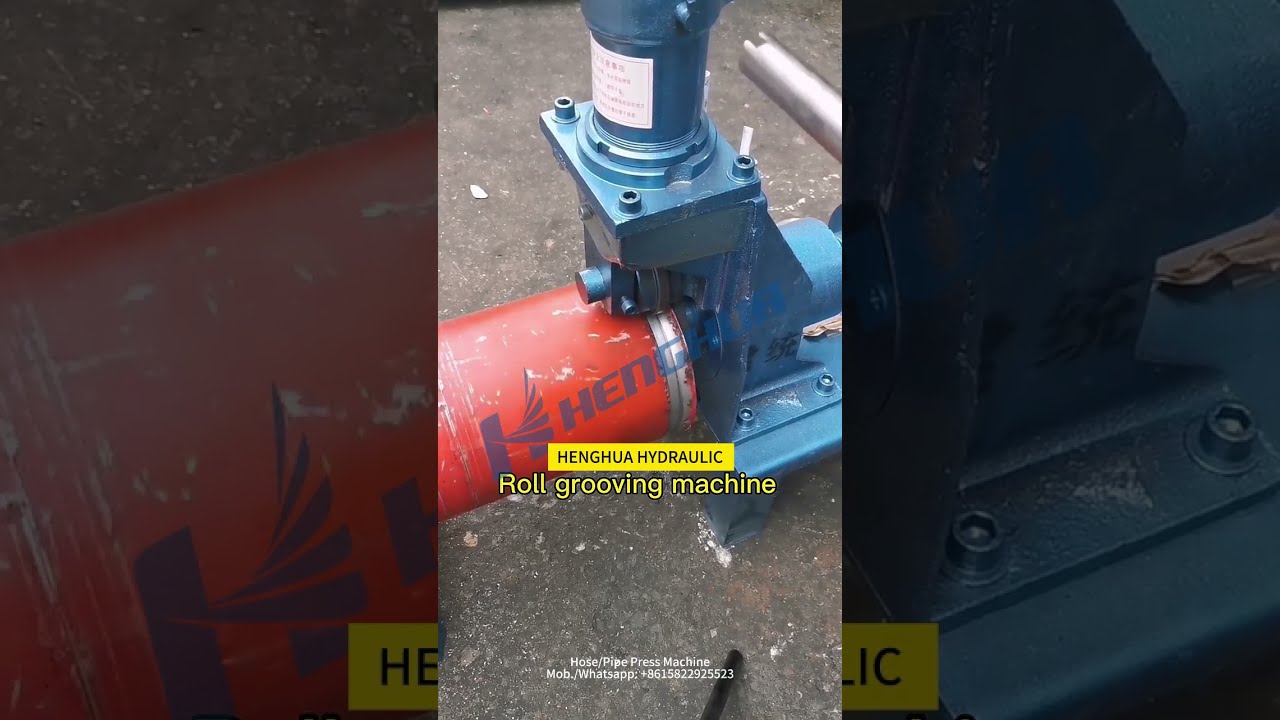 Revolutionize Pipe Grooving Introducing The High Performance Roll Machine 
