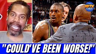 Famous Rasheed Wallace On Malice At The Palace: "It Could Have Been Worse!" Wealth