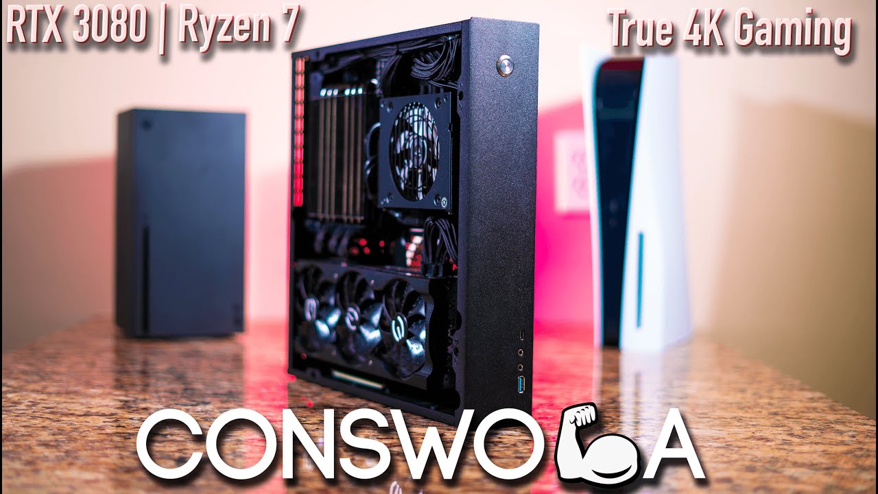 Console sized 8-Core Gaming BEAST | RTX 3080 Mini-ITX Gaming