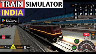 TRAIN SIMULATOR INDIA ANDROID | HIMGIRI EXPRESS TRAIN DRIVING VIDEO | TRAIN SIMULATOR DRIVING GAME